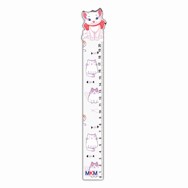خط کش فانتزی مدل پیشی cute cat در دو رنگ دخترانه و پسرانه 20 سانتی متری چاپ مستقیم روی چوب همچنین صدها محصول مناسب <a href="https://www.madresechee.ir/product-category/%d8%ac%d8%a7%db%8c%d8%b2%d9%87-%d9%85%d8%af%d8%b1%d8%b3%d9%87/">جایزه مدرسه</a> خط کش فانتزی مدل پیشی