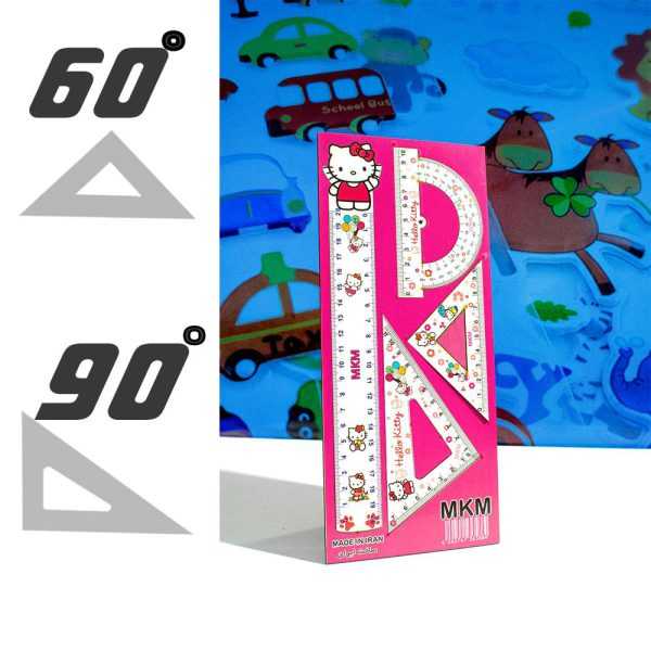 ست خط کش گونیا و نقاله مدل کیتی hello kitty ruler set گونیا 45 و 90 درجه نقاله خط کش 20 سانتی متری همچنین صدها محصول مناسب <a href="https://www.madresechee.ir/product-category/%d8%ac%d8%a7%db%8c%d8%b2%d9%87-%d9%85%d8%af%d8%b1%d8%b3%d9%87/">جایزه مدرسه</a> ست خط کش گونیا و نقاله مدل کیتی