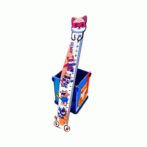 جاقلمی و خط کش مدل سگ